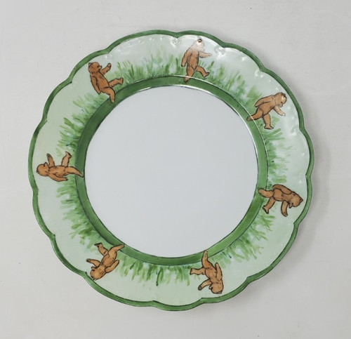 Antico piatto per bambini