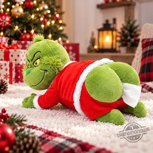 Cheekynook grinch butt natale - butt,