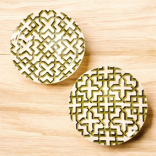 Set piatti dessert in - 2,