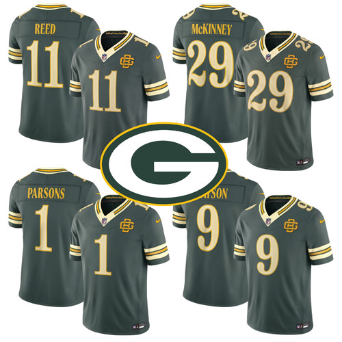 Maglia uomo packers - packers, verde
