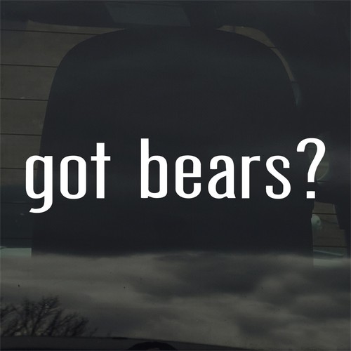 Got bears adesivo - got, bears?